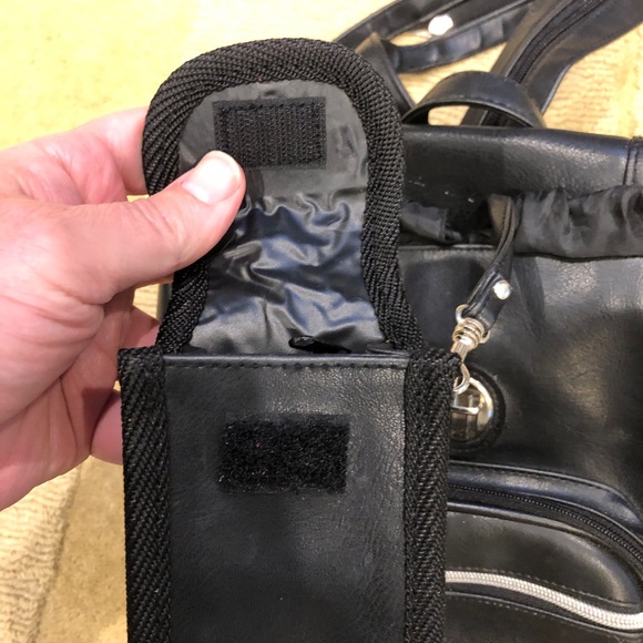 Women’s Purse - Imitation Leather, Black - Picture 16 of 16